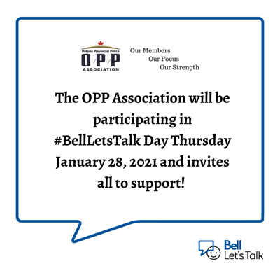 Bell lets talk day poster