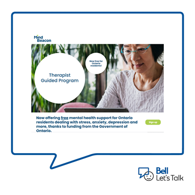Therapist guided program poster