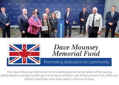 Dave Mounsey memorial fund poster