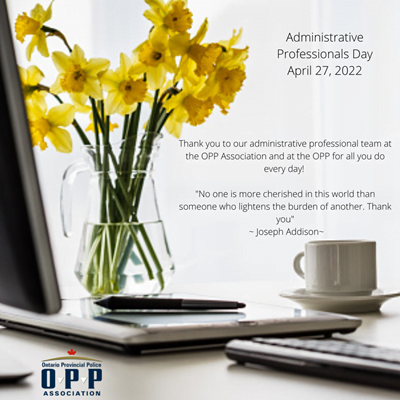 Administrative professionals day 2022 poster