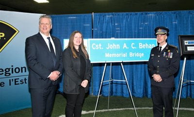 Bridge dedication photo