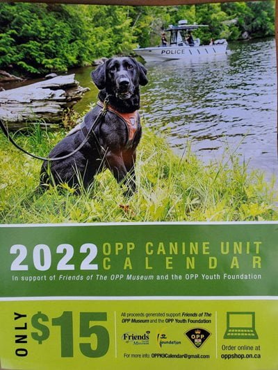 OPP canine calendar 2022