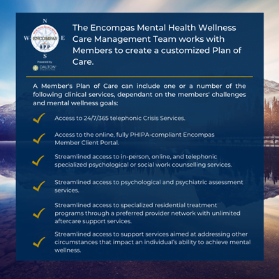 Encompas Mental Wellness Poster