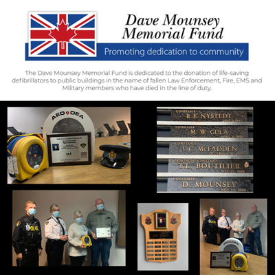 Dave Mounsey Memorial fund poster