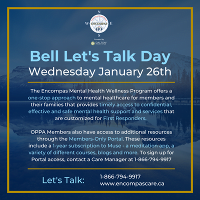 Bell lets talk day poster
