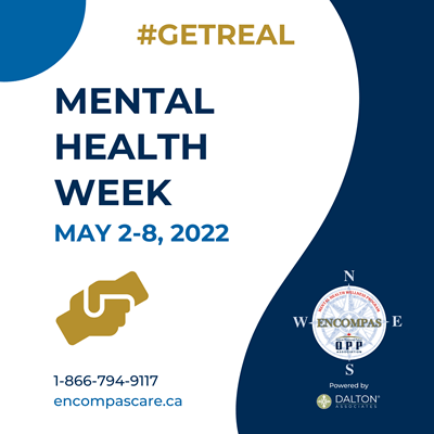 Encompas mental health week 2022 poster