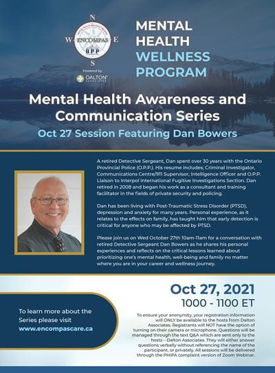 Dan Bowers ecompas mental health series