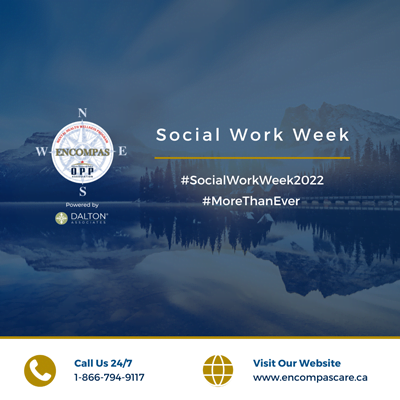 Encompas social work week poster