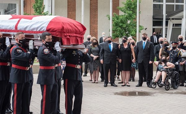 Northrup Family at the funeral