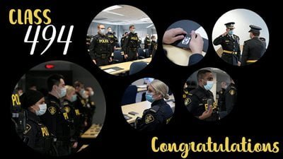 OPP graduation class 494 poster