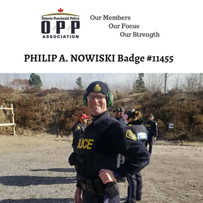 Philip Nowiski in uniform