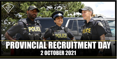 Provincial recruitment day 2021 poster