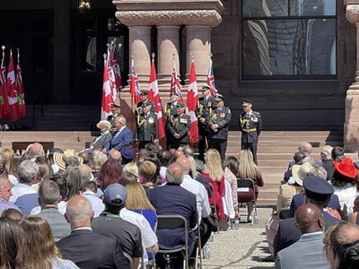 Queen's Park swear in ceremony