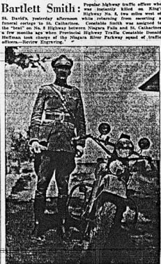 Bartlett Smith in uniform