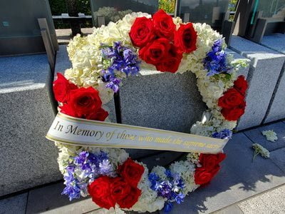 Ultimate sacrifice wreath