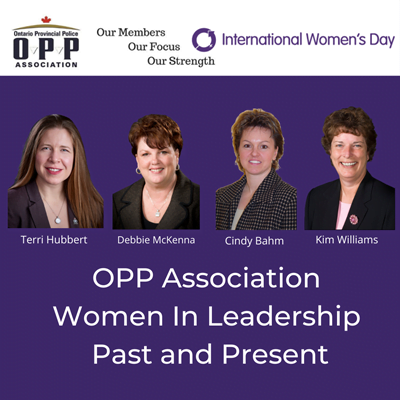 OPPA women in leadership poster