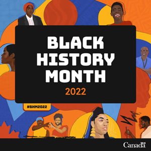 Black history month 2022 poster