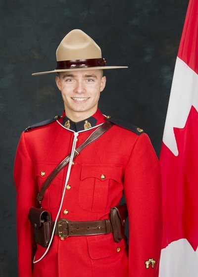 Cst Shelby Patton in uniform