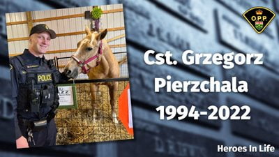 Constable Greg Pierzchala RIP