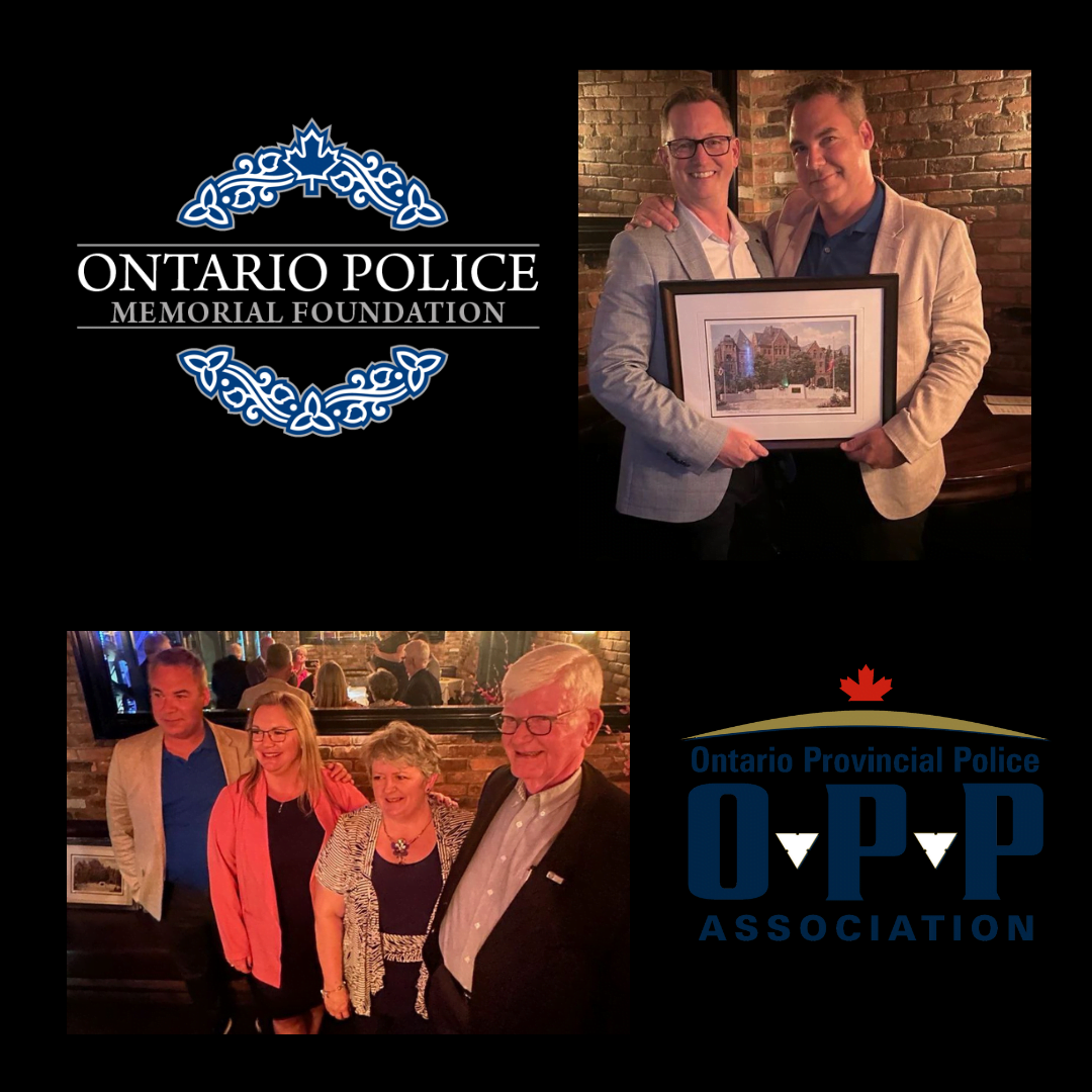 Life Memberships in Ontario Police Memorial Foundation for Three OPPA Members